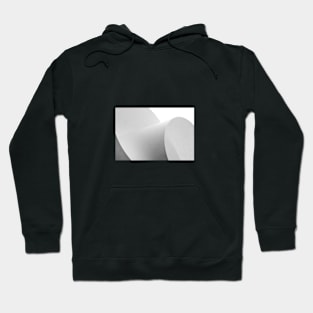 Not obvious. Minimal - black and white 5 Hoodie